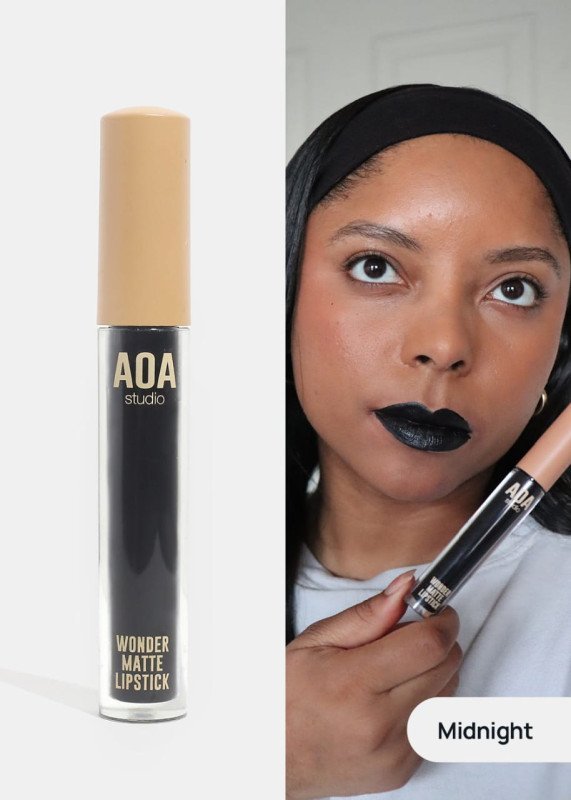 AOA  Wonder Matte Lipstrick (Noir)